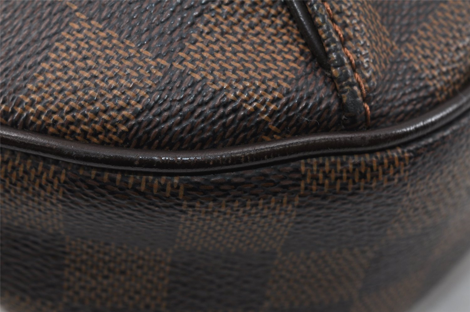 Authentic Louis Vuitton Damier Thames GM Shoulder Hand Bag N48181 LV Junk 3686K