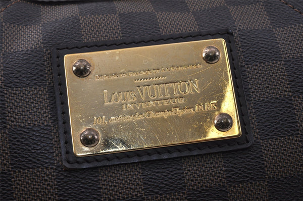 Authentic Louis Vuitton Damier Thames GM Shoulder Hand Bag N48181 LV Junk 3686K