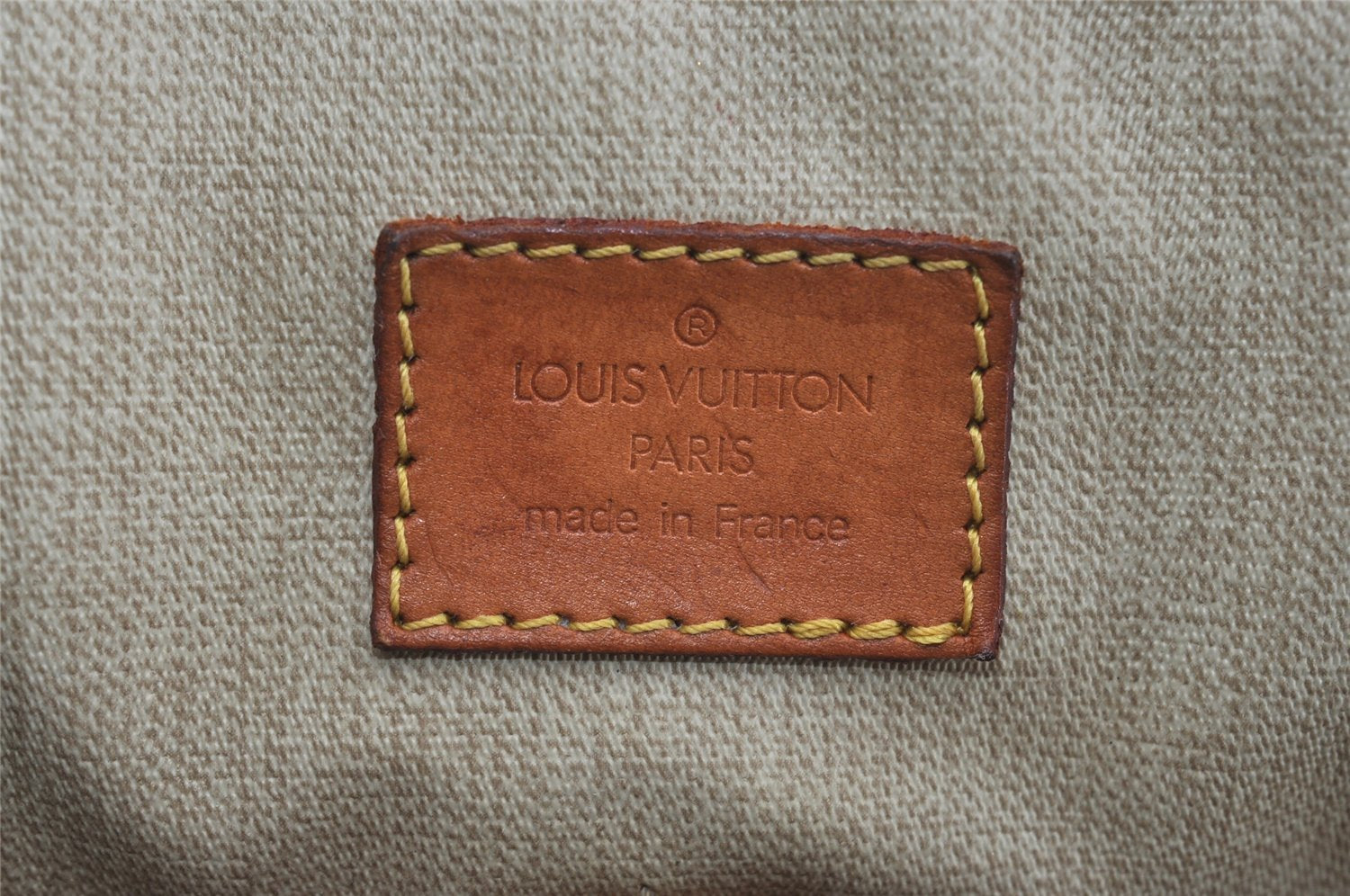 Authentic Louis Vuitton Monogram Trouville Hand Bag Purse M42228 LV 3687I