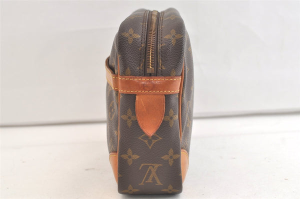 Authentic Louis Vuitton Monogram Compiegne 28 Clutch Hand Bag M51845 LV 3687K