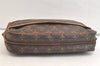 Authentic Louis Vuitton Monogram Compiegne 28 Clutch Hand Bag M51845 LV 3687K