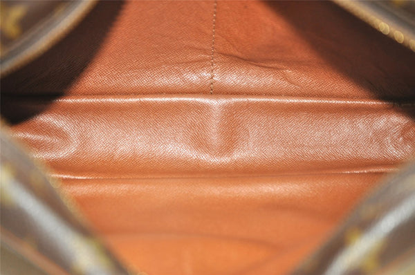 Authentic Louis Vuitton Monogram Compiegne 28 Clutch Hand Bag M51845 LV 3687K