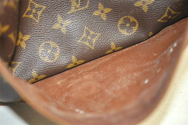 Authentic Louis Vuitton Monogram Compiegne 28 Clutch Hand Bag M51845 LV 3687K