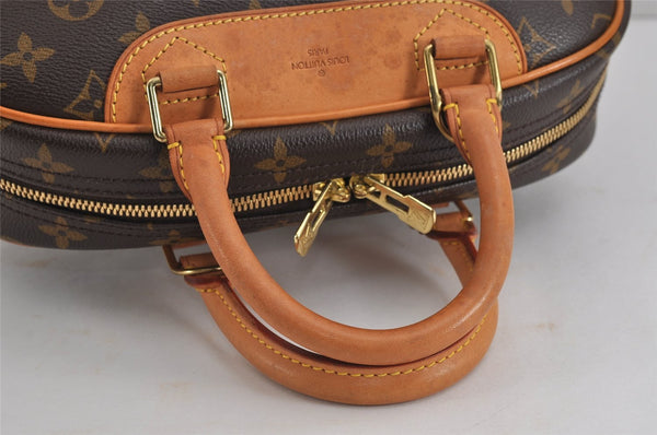 Authentic Louis Vuitton Monogram Trouville Hand Bag Purse M42228 LV 3689J