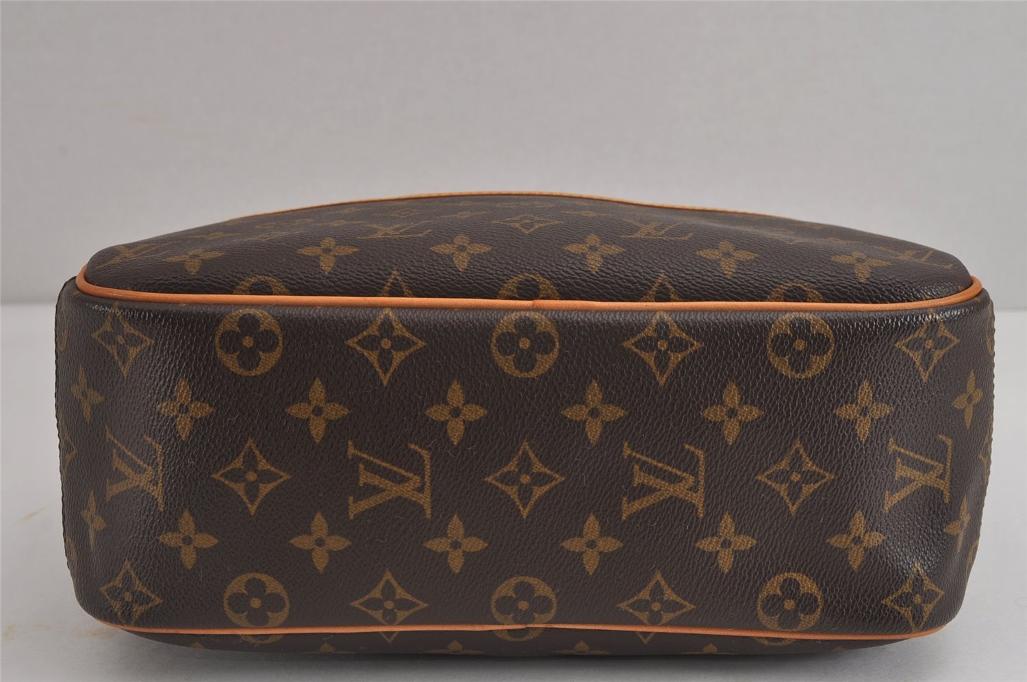 Authentic Louis Vuitton Monogram Trouville Hand Bag Purse M42228 LV 3689J