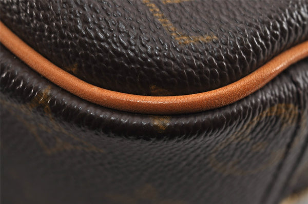 Authentic Louis Vuitton Monogram Trouville Hand Bag Purse M42228 LV 3689J