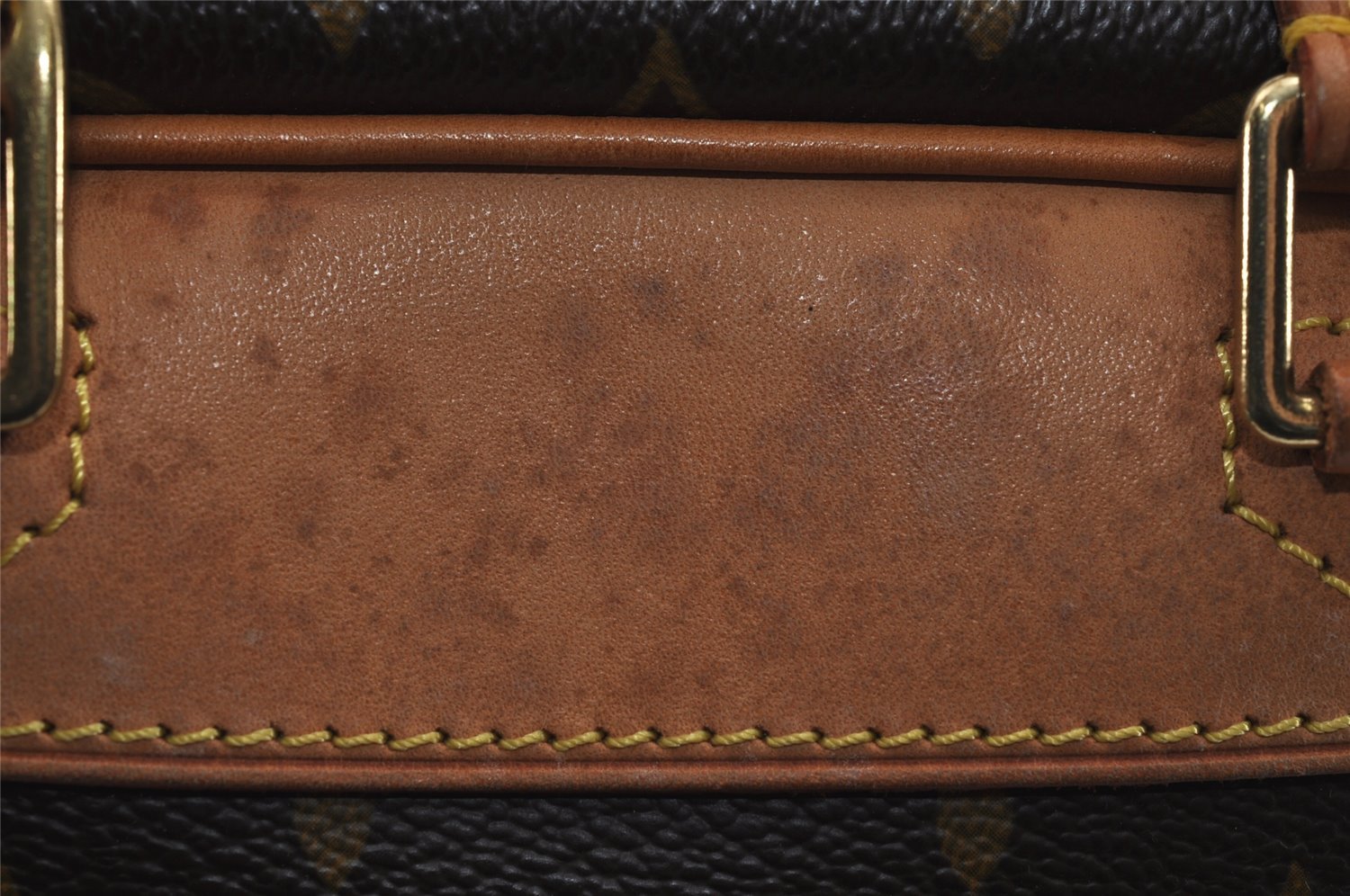 Authentic Louis Vuitton Monogram Trouville Hand Bag Purse M42228 LV 3689J