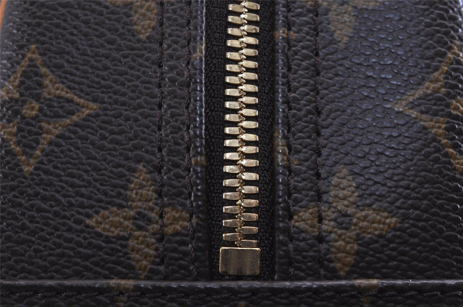 Authentic Louis Vuitton Monogram Trouville Hand Bag Purse M42228 LV 3689J