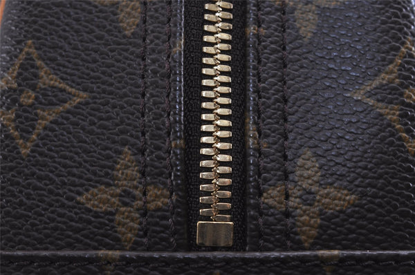 Authentic Louis Vuitton Monogram Trouville Hand Bag Purse M42228 LV 3689J