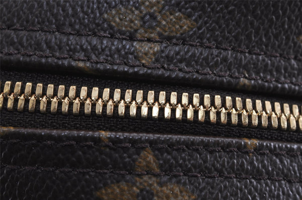 Authentic Louis Vuitton Monogram Trouville Hand Bag Purse M42228 LV 3689J