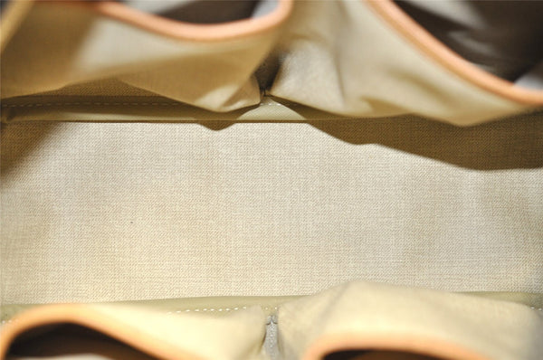 Authentic Louis Vuitton Monogram Trouville Hand Bag Purse M42228 LV 3689J