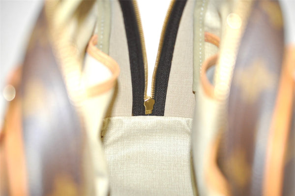 Authentic Louis Vuitton Monogram Trouville Hand Bag Purse M42228 LV 3689J