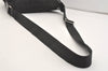 Authentic PRADA Nylon Tessuto Leather Shoulder Cross Body Bag Purse Black 3690J