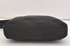 Authentic PRADA Nylon Tessuto Leather Shoulder Cross Body Bag Purse Black 3690J