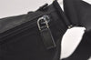 Authentic PRADA Nylon Tessuto Leather Shoulder Cross Body Bag Purse Black 3690J