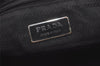 Authentic PRADA Nylon Tessuto Leather Shoulder Cross Body Bag Purse Black 3690J