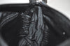 Authentic PRADA Nylon Tessuto Leather Shoulder Cross Body Bag Purse Black 3690J