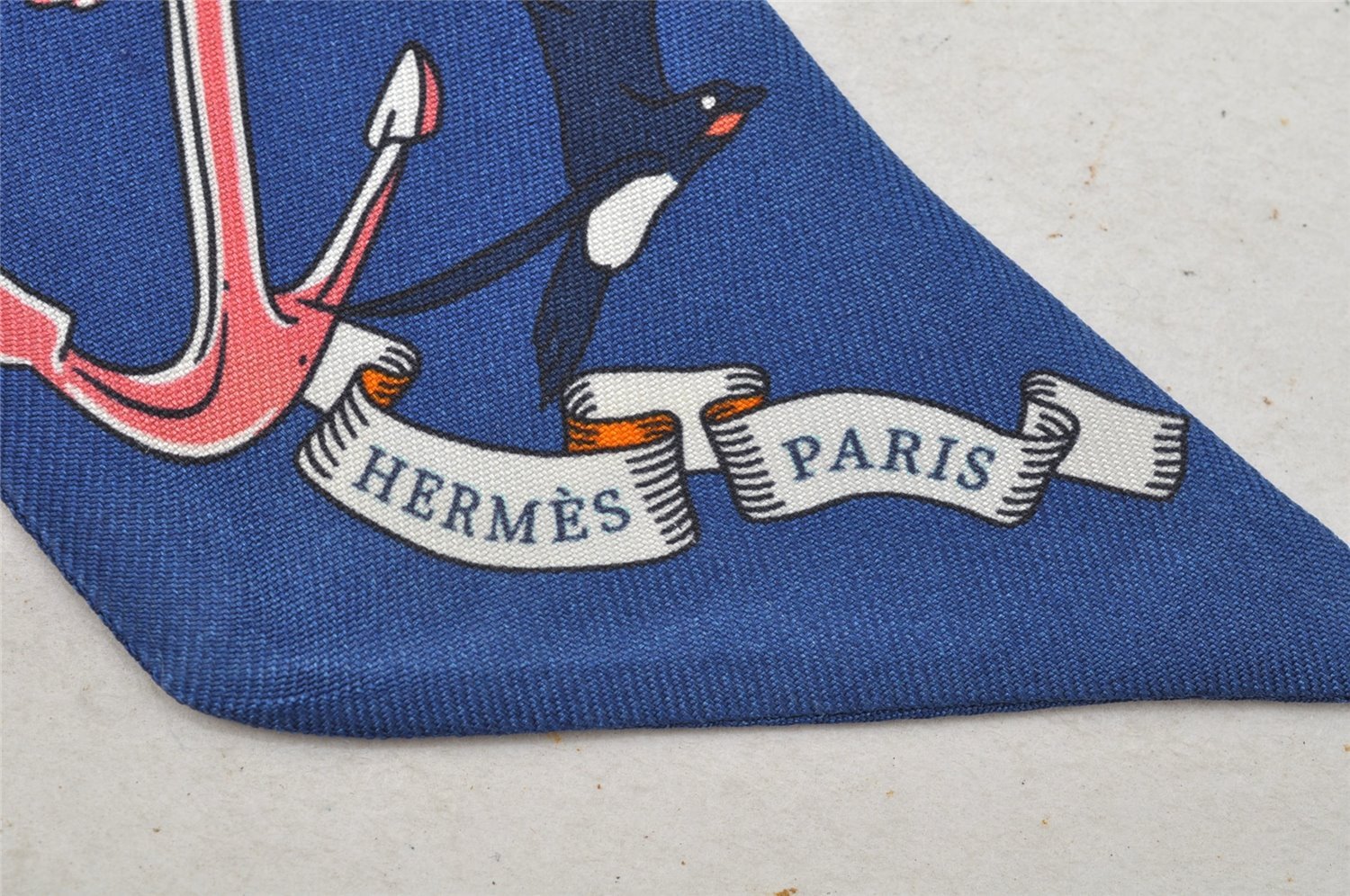 Authentic HERMES Twilly Scarf 