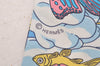 Authentic HERMES Twilly Scarf "Sur Mon Nuage" Silk Blue 3691I