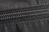 Authentic PRADA Nylon Tessuto Leather Shoulder Cross Body Bag Black 3691J