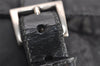 Authentic PRADA Nylon Tessuto Leather Shoulder Cross Body Bag Black 3691J