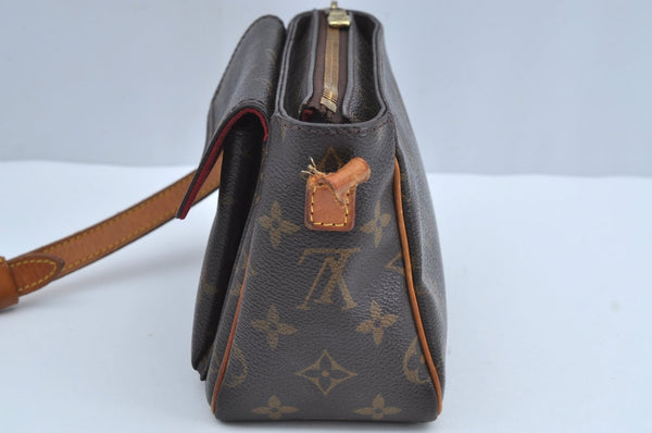 Authentic Louis Vuitton Monogram Viva Cite PM Shoulder ag M51165 Junk 3693I