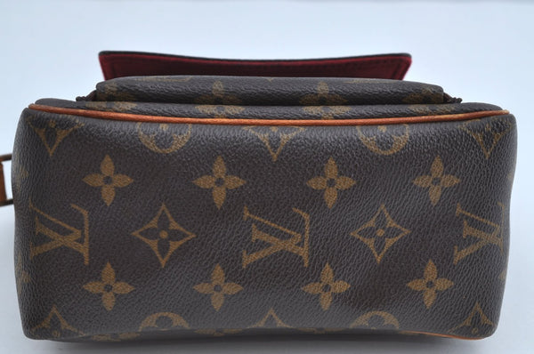 Authentic Louis Vuitton Monogram Viva Cite PM Shoulder ag M51165 Junk 3693I
