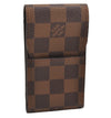 Authentic Louis Vuitton Damier Etui Cigarette Case N63024 LV 3695J