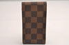Authentic Louis Vuitton Damier Etui Cigarette Case N63024 LV 3695J