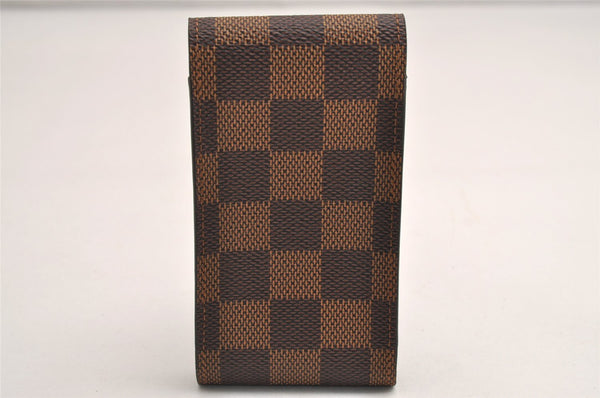 Authentic Louis Vuitton Damier Etui Cigarette Case N63024 LV 3695J