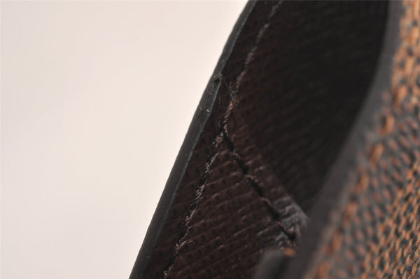 Authentic Louis Vuitton Damier Etui Cigarette Case N63024 LV 3695J