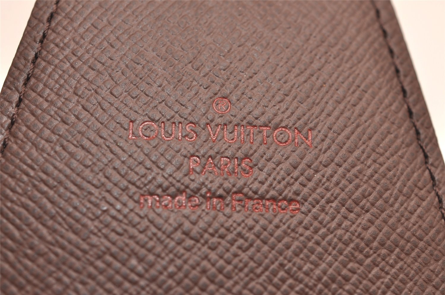 Authentic Louis Vuitton Damier Etui Cigarette Case N63024 LV 3695J