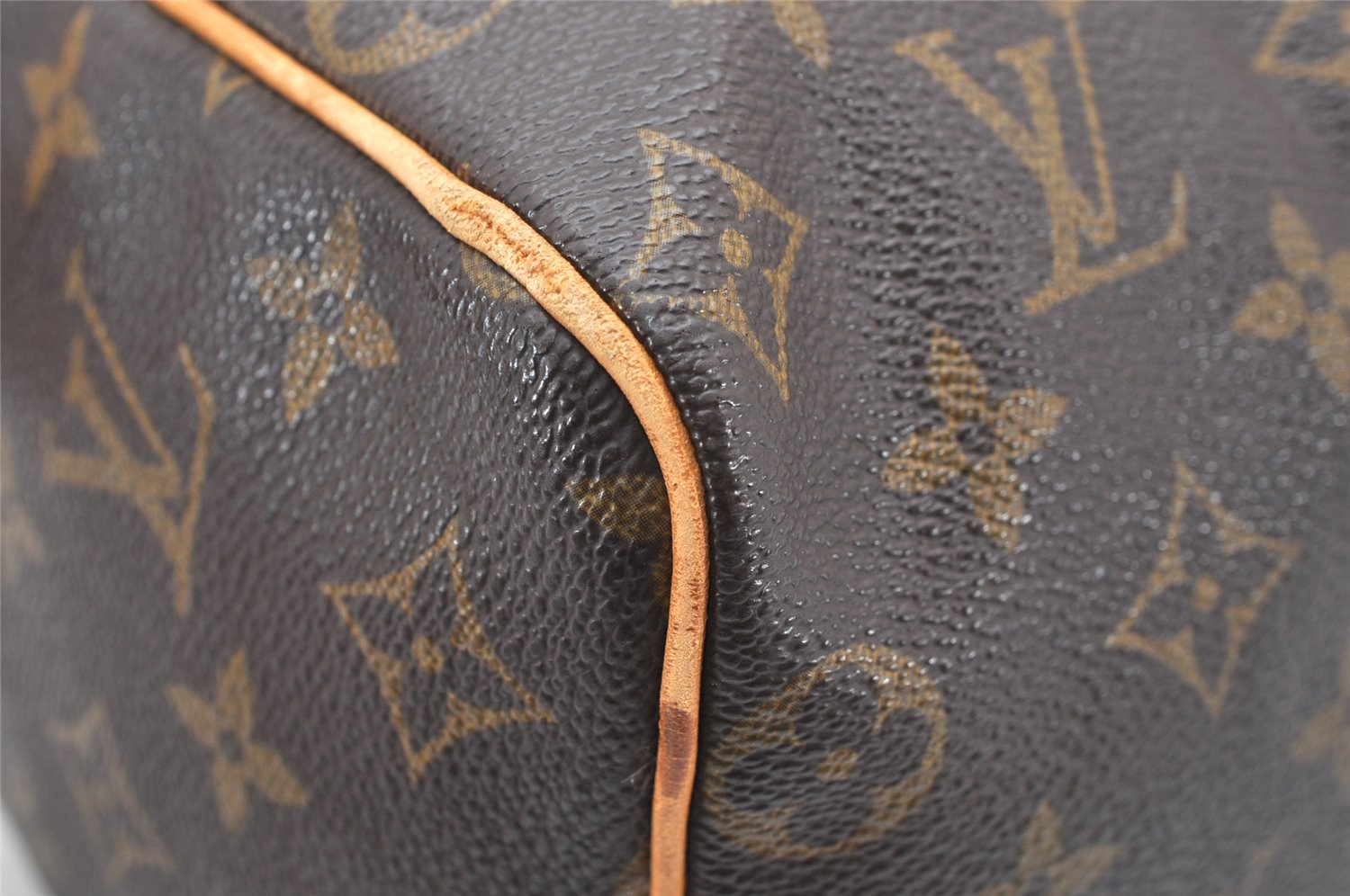 Authentic Louis Vuitton Monogram Speedy 25 Boston Hand Bag M41528 LV 3695K