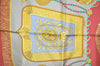 Authentic HERMES Carre 90 Scarf "Poste et Cavalerie" Silk Brown 3696J