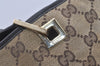 Authentic GUCCI Vintage Shoulder Tote Bag GG Canvas Leather 0021098 Brown 3697I