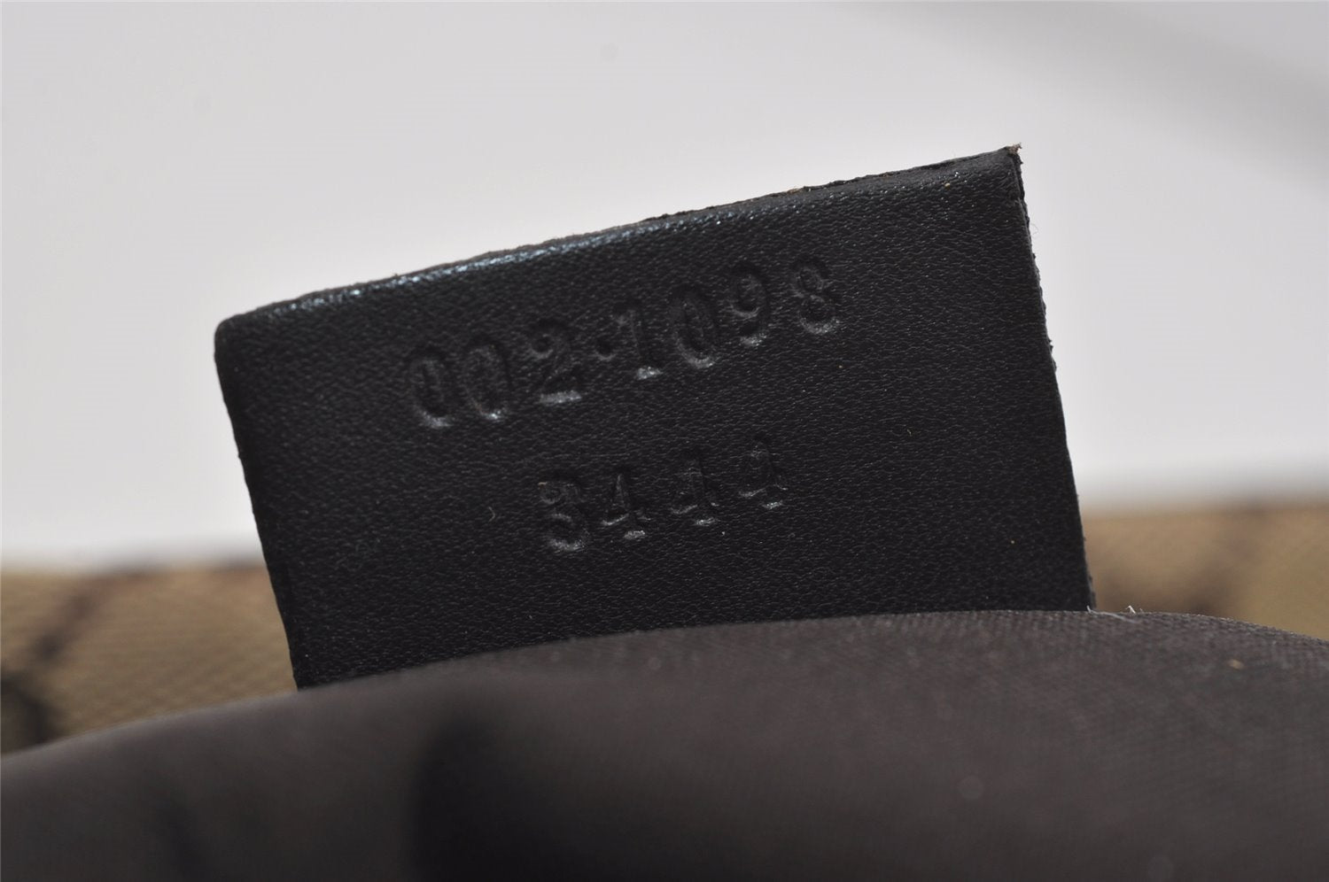 Authentic GUCCI Vintage Shoulder Tote Bag GG Canvas Leather 0021098 Brown 3697I