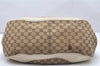Authentic GUCCI Charlotte Shoulder Tote Bag GG Canvas Leather 203504 Brown 3697K
