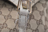Authentic GUCCI Charlotte Shoulder Tote Bag GG Canvas Leather 203504 Brown 3697K