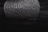 Authentic GUCCI Vintage Shoulder Tote Bag Purse Leather Black 3698I