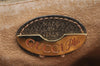 Authentic GUCCI GG Plus Shoulder Cross Body Bag PVC Leather Brown Junk 3699I
