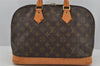 Authentic Louis Vuitton Monogram Alma Hand Bag Purse M51130 LV 3700J