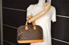 Authentic Louis Vuitton Monogram Alma Hand Bag Purse M51130 LV 3700J