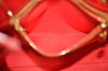 Authentic Louis Vuitton Vernis Reade PM Hand Bag Red M91088 LV 3701I