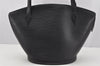Auth Louis Vuitton Epi Saint Jacques Shopping Shoulder Bag Black M52262 LV 3701J