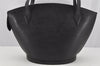 Auth Louis Vuitton Epi Saint Jacques Shopping Shoulder Bag Black M52262 LV 3701J