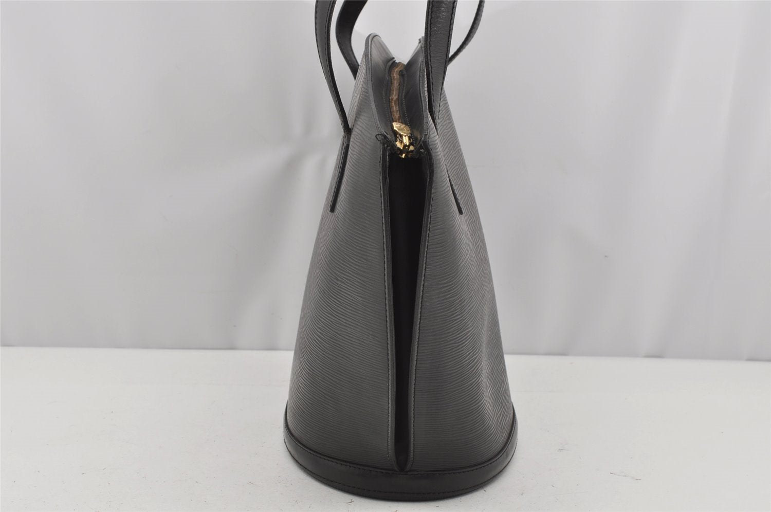 Auth Louis Vuitton Epi Saint Jacques Shopping Shoulder Bag Black M52262 LV 3701J