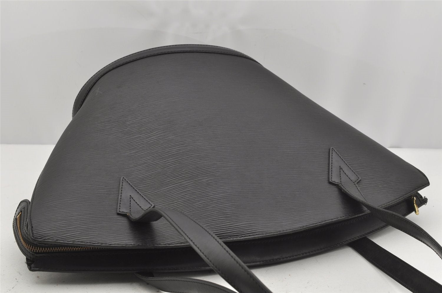 Auth Louis Vuitton Epi Saint Jacques Shopping Shoulder Bag Black M52262 LV 3701J