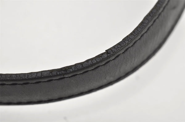 Auth Louis Vuitton Epi Saint Jacques Shopping Shoulder Bag Black M52262 LV 3701J