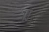 Auth Louis Vuitton Epi Saint Jacques Shopping Shoulder Bag Black M52262 LV 3701J