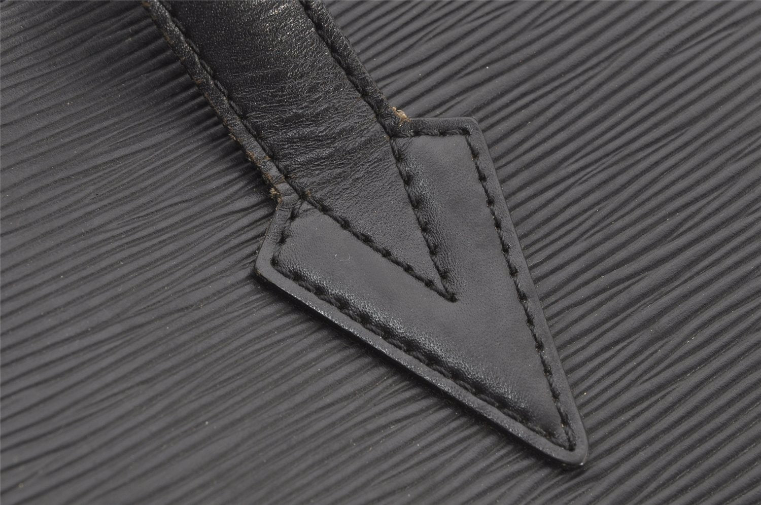 Auth Louis Vuitton Epi Saint Jacques Shopping Shoulder Bag Black M52262 LV 3701J